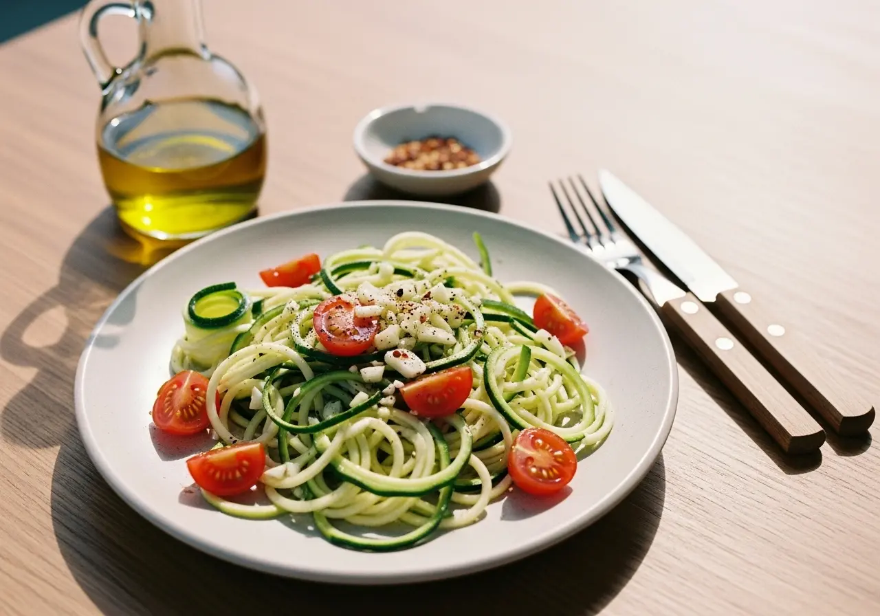 Kabak Spagetti Salatası