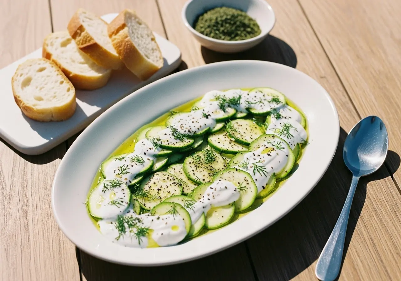 Çiğ Kabak Salatası