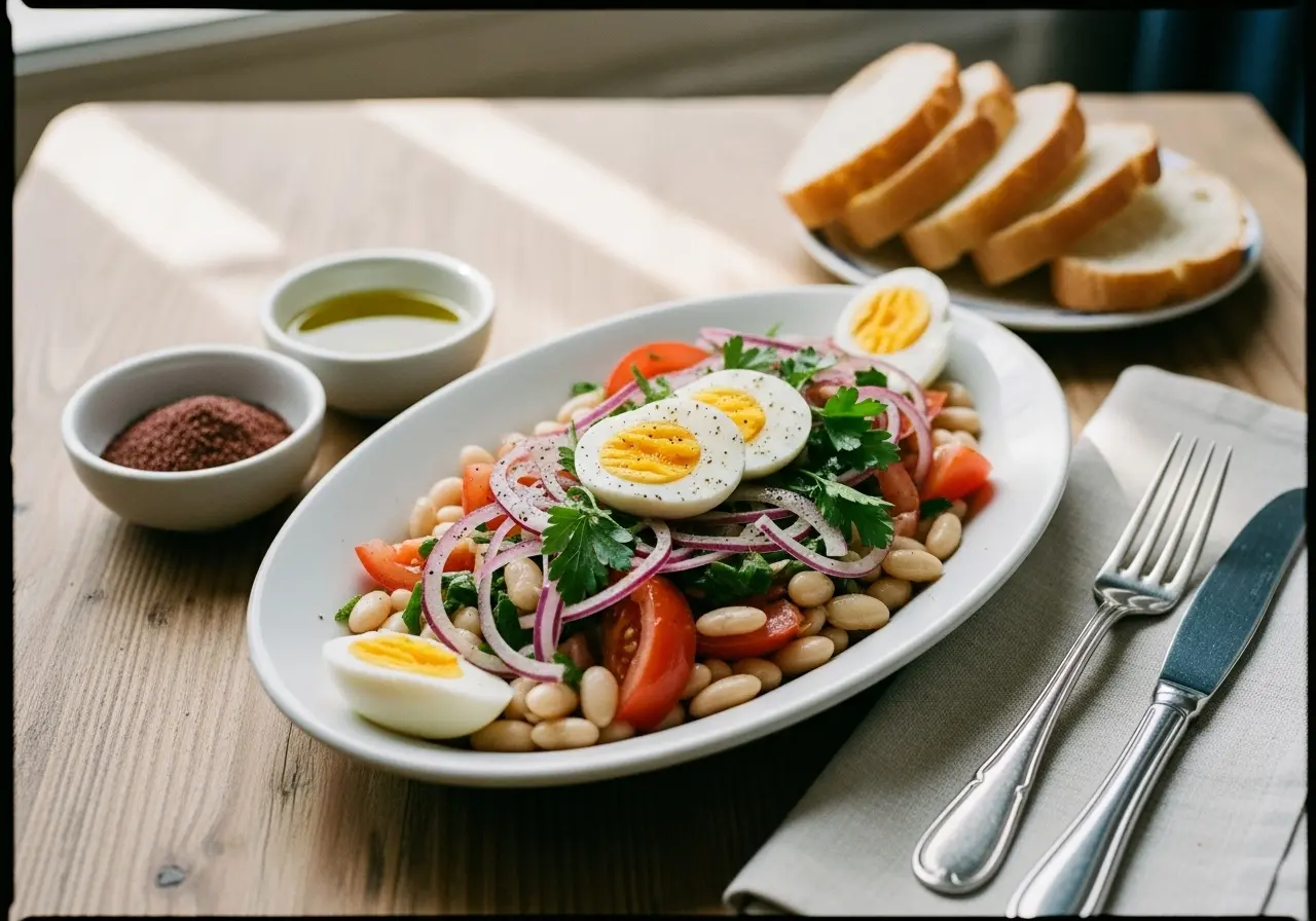 Piyaz (Kuru Fasulye Salatası)
