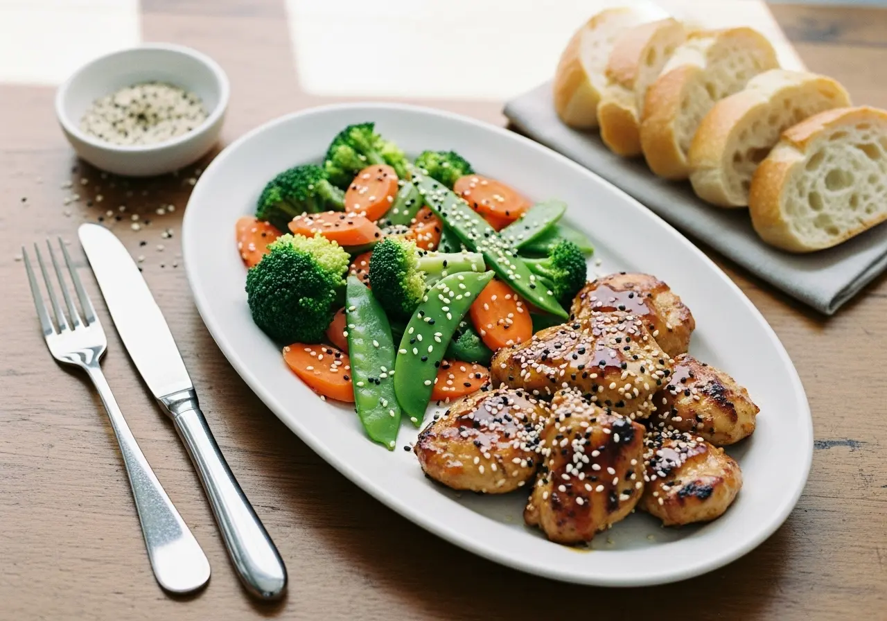 Teriyaki Soslu Tavuk