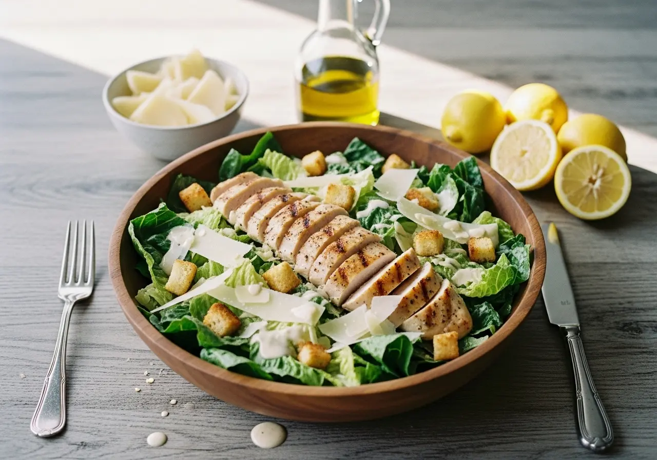 Tavuklu Sezar Salata