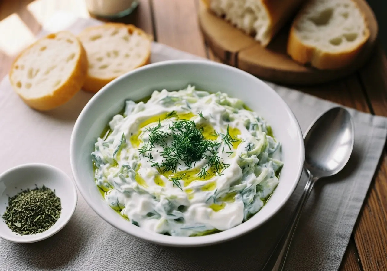 Yoğurtlu Kabak Salatası