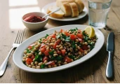 Kuru Börülce Salatası - Tarif Fotoğrafı