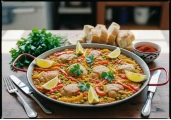 Tavuklu Paella - Tarif Fotoğrafı