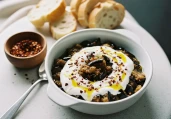Patlıcanlı Yoğurtlu Soğuk Salata - Tarif Fotoğrafı