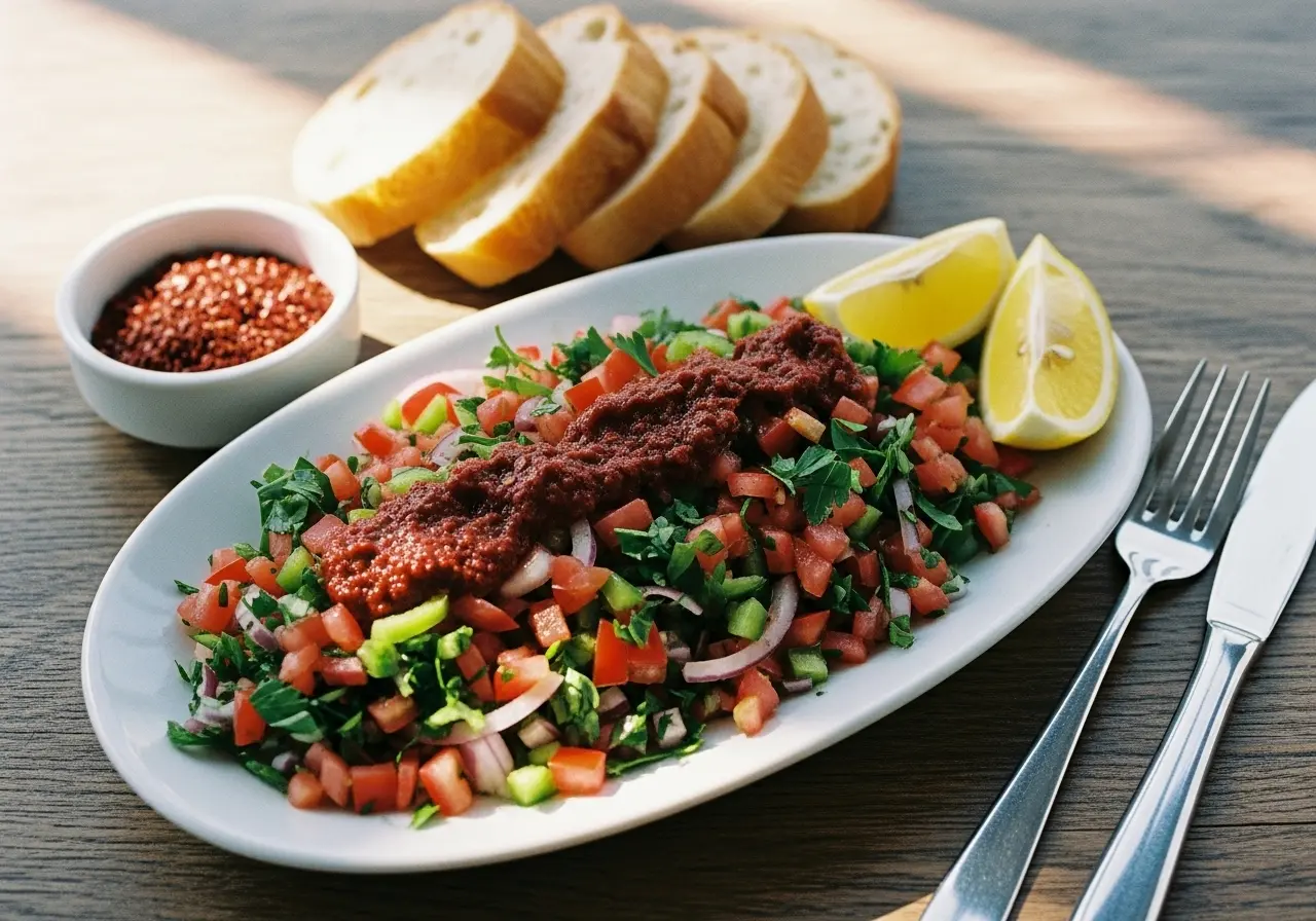 Acılı Ezme Salata