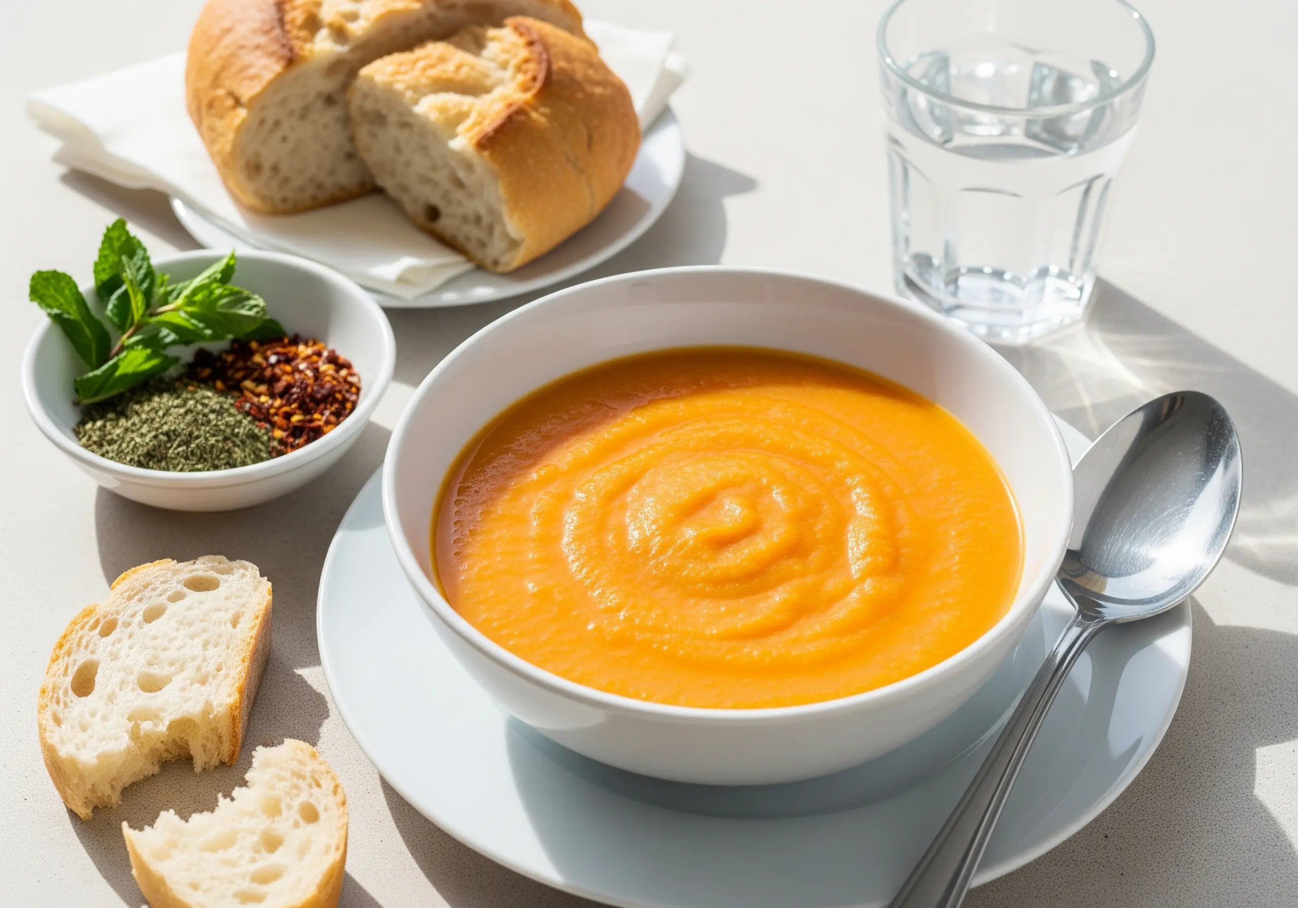 Süzme Mercimek Çorbası