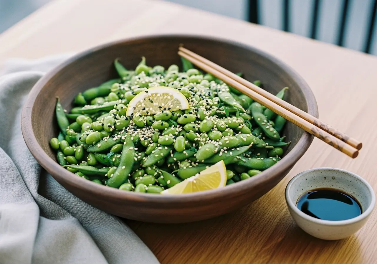 Edamame Fasulyesi Salatası